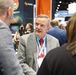 Dr. Lester Martinez-Lopez tours the Federal Health Pavilion at HIMSS