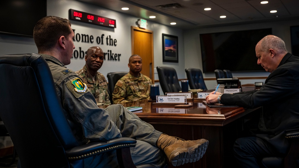 Northeast regional representative, policy advisor visits Minot Air Force Base
