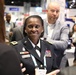 Lt. Gen. Telita Crosland tours the Federal Health Pavilion at the HIMSS Conference