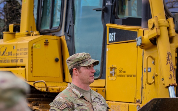 Leader Professional Development Session and Field Artillery Live Fire Exercise