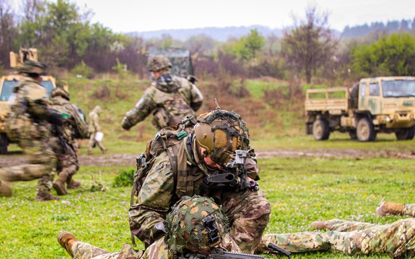 1st Brigade Combat Team Company Situational Training Exercises