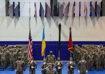 Arkansas National Guard unit assumes command of Joint Multinational Training Group – Ukraine