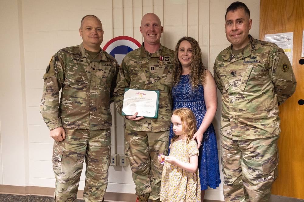 Capt. McGee receives MSM