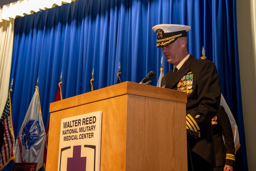 NMRTC, Bethesda Change of Command Ceremony