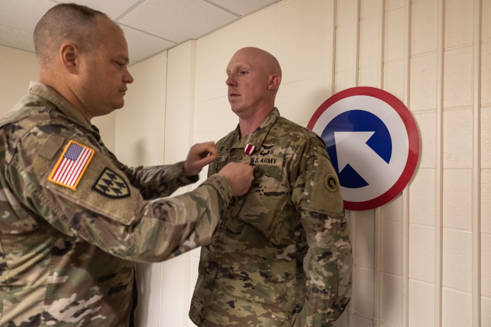 Capt. Mitchel McGee receives MSM