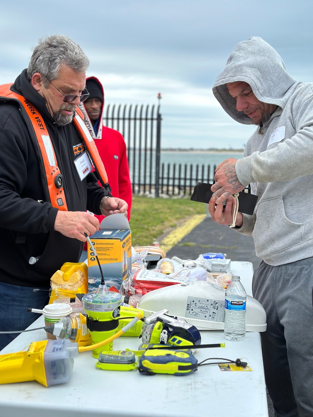 Coast Guard Station Atlantic City hosts Safety and Survival Training for local fishermen