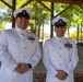 ASTC Pensacola Conducts Dress Whites Inspection