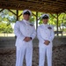 ASTC Pensacola Conducts Dress Whites Inspection