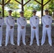 ASTC Pensacola Conducts Dress Whites Inspection