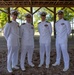ASTC Pensacola Conducts Dress Whites Inspection