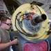 Members from Connecticut Air National Guard conduct ISO inspection on C-130H Hercules