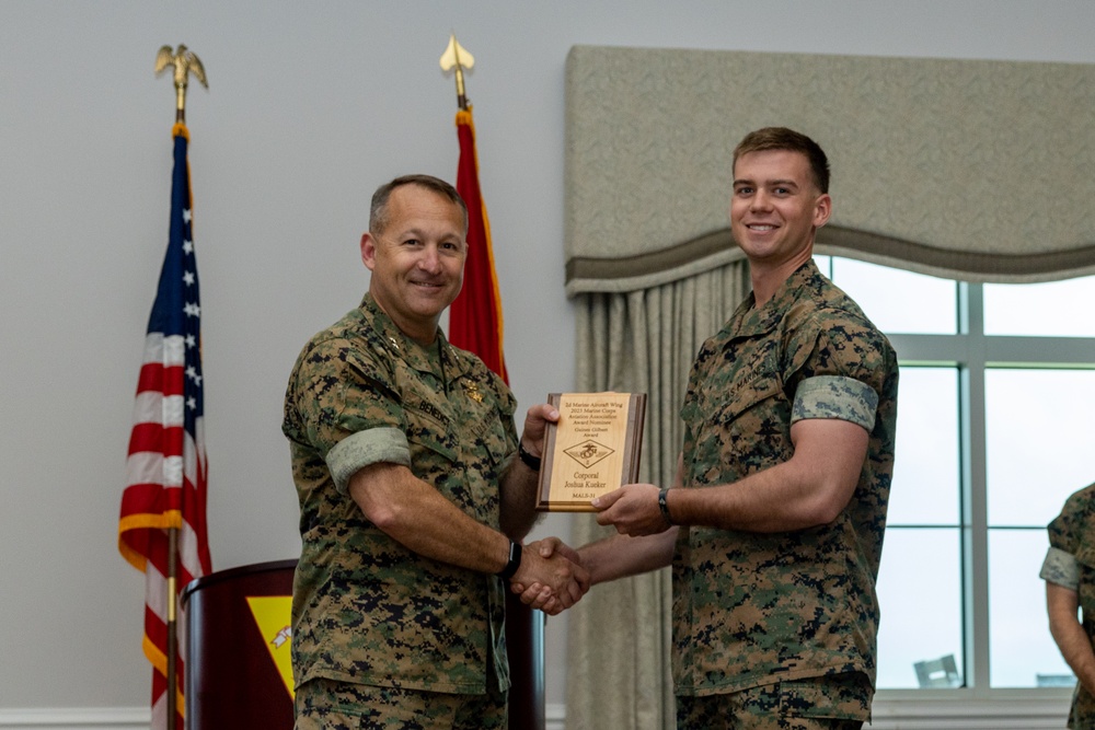 2nd Marine Aircraft Wing honors 2023 Marine Corps Aviation Award nominees