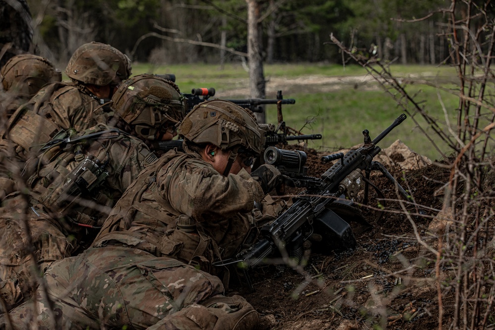 173rd Airborne Brigade conducts live-fire and tactical training in Slovenia