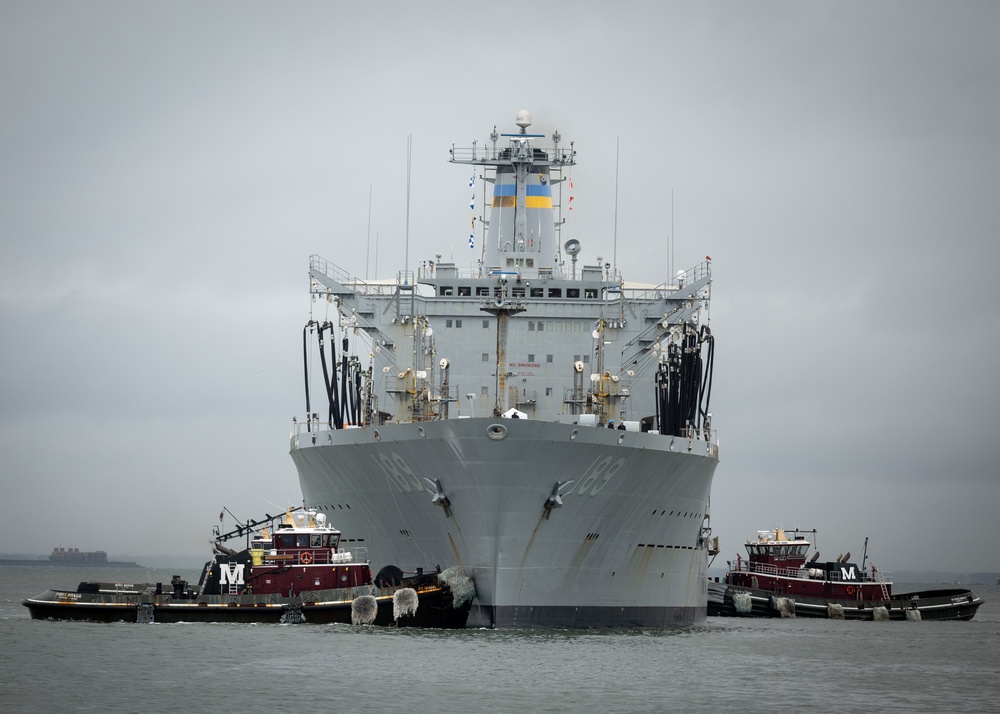 USNS John Lenthall Returns to Naval Station Norfolk