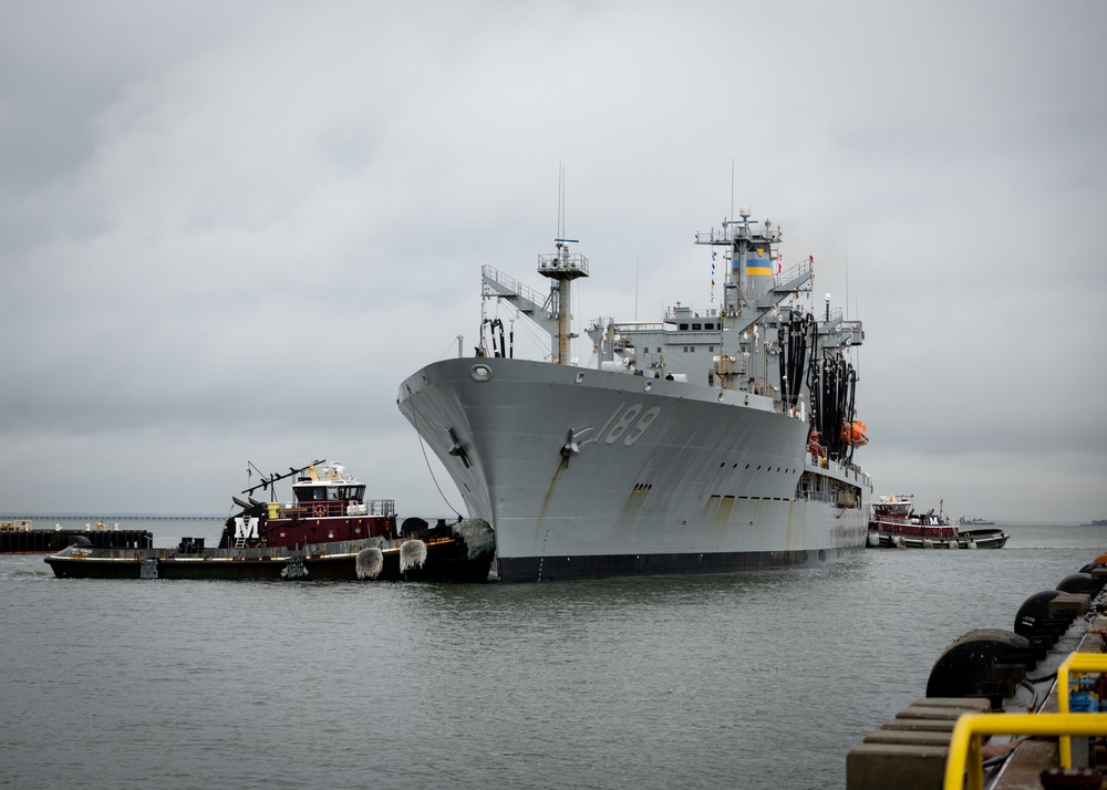 USNS John Lenthall Returns to Naval Station Norfolk