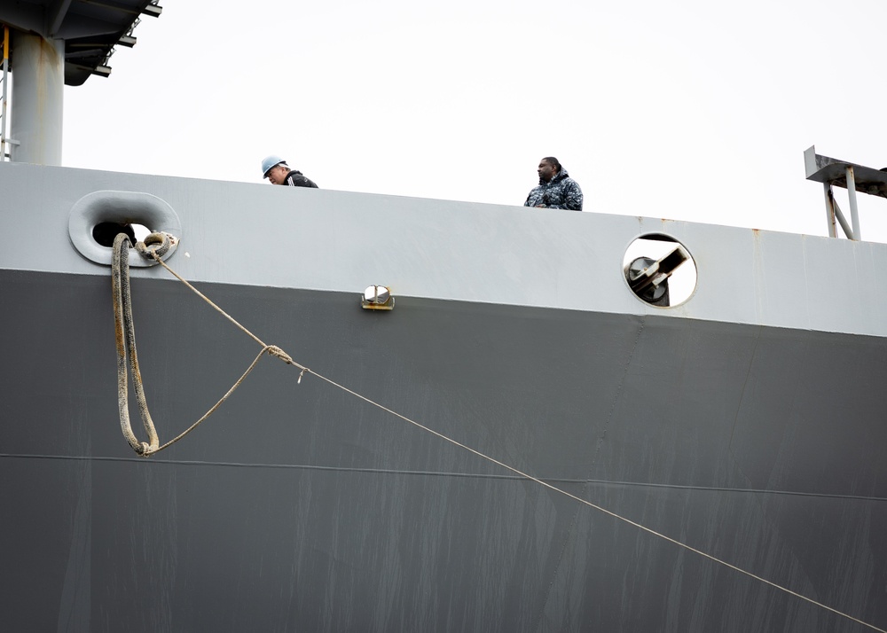 USNS John Lenthall Returns to Naval Station Norfolk