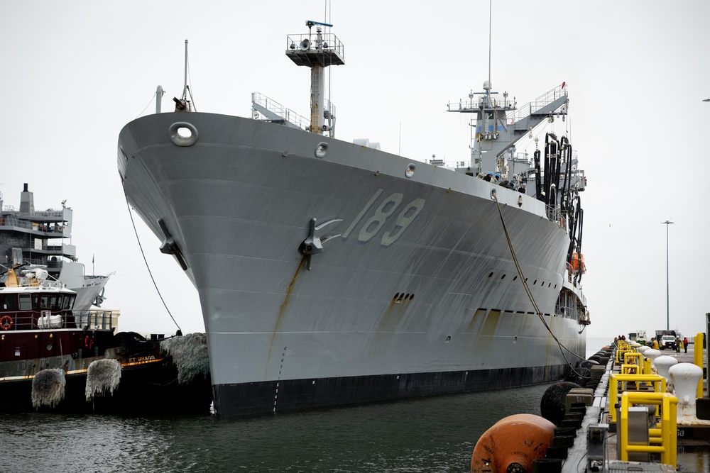 USNS John Lenthall Returns to Naval Station Norfolk