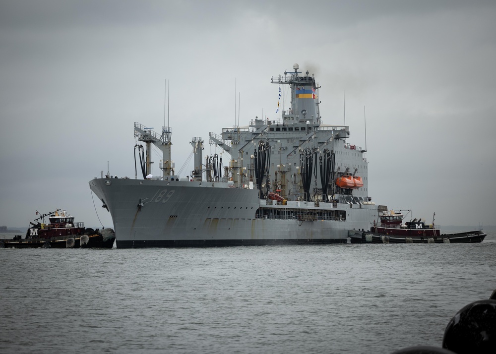 USNS John Lenthall Returns to Naval Station Norfolk