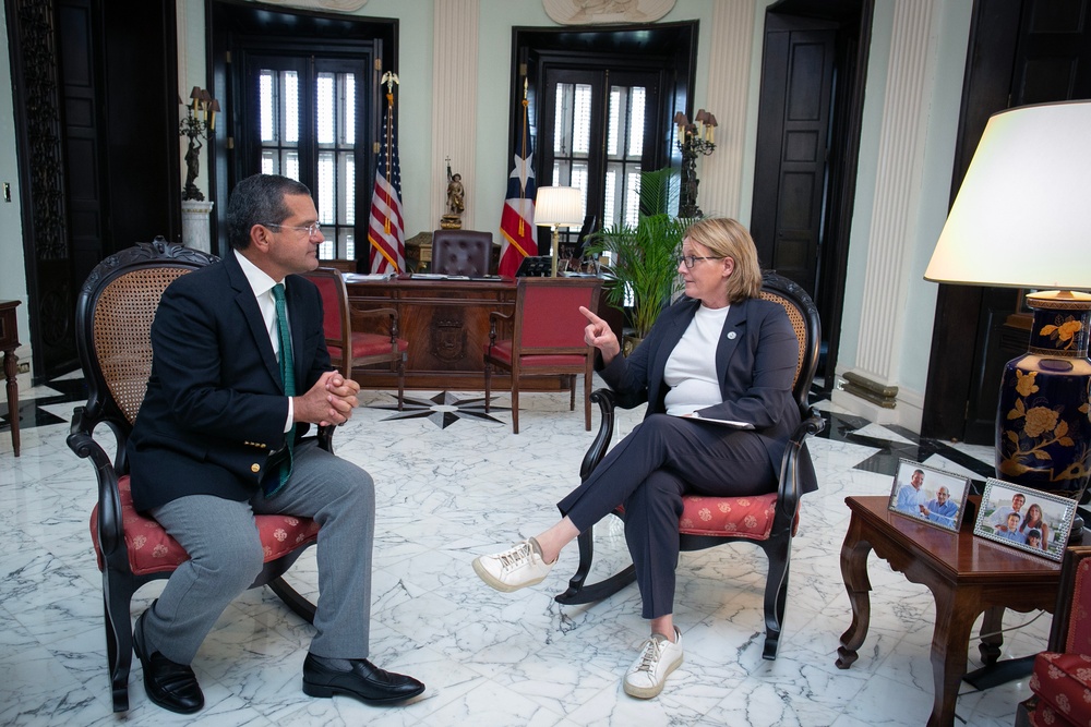 FEMA Administrator Deanne Criswell visits to Puerto Rico