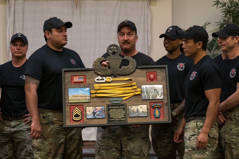 7th Special Forces Group (Airborne) Static Line Jumpmaster Graduation