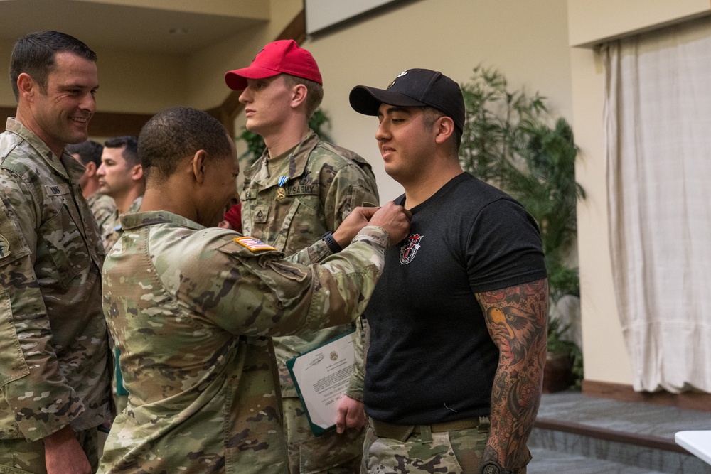 7th Special Forces Group (Airborne) Static Line Jumpmaster Graduation