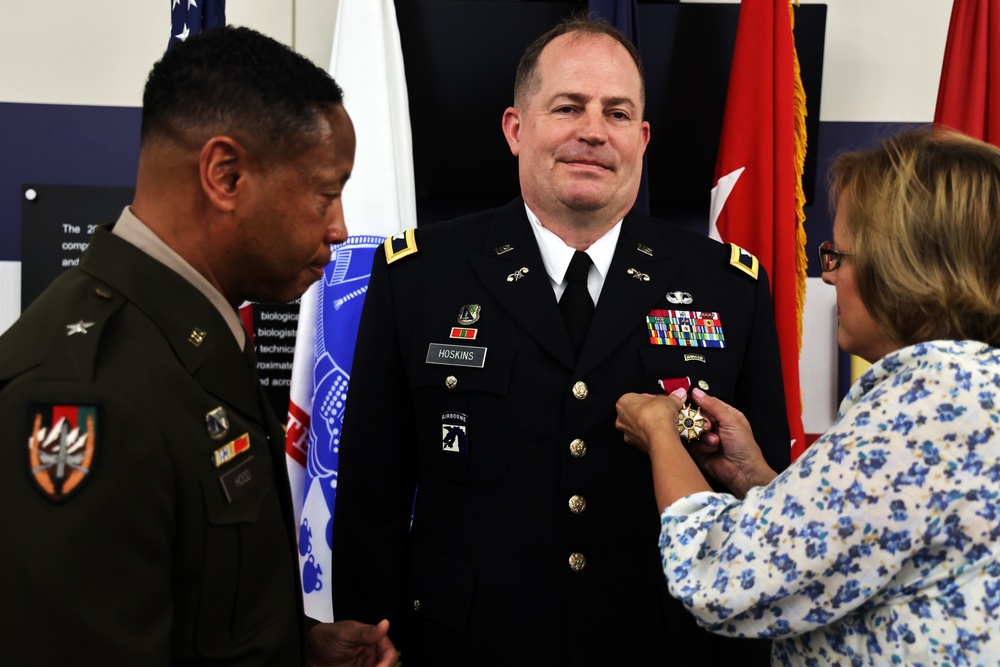 Chemical Corps colonel concludes 30-year Army career at premier all hazards command