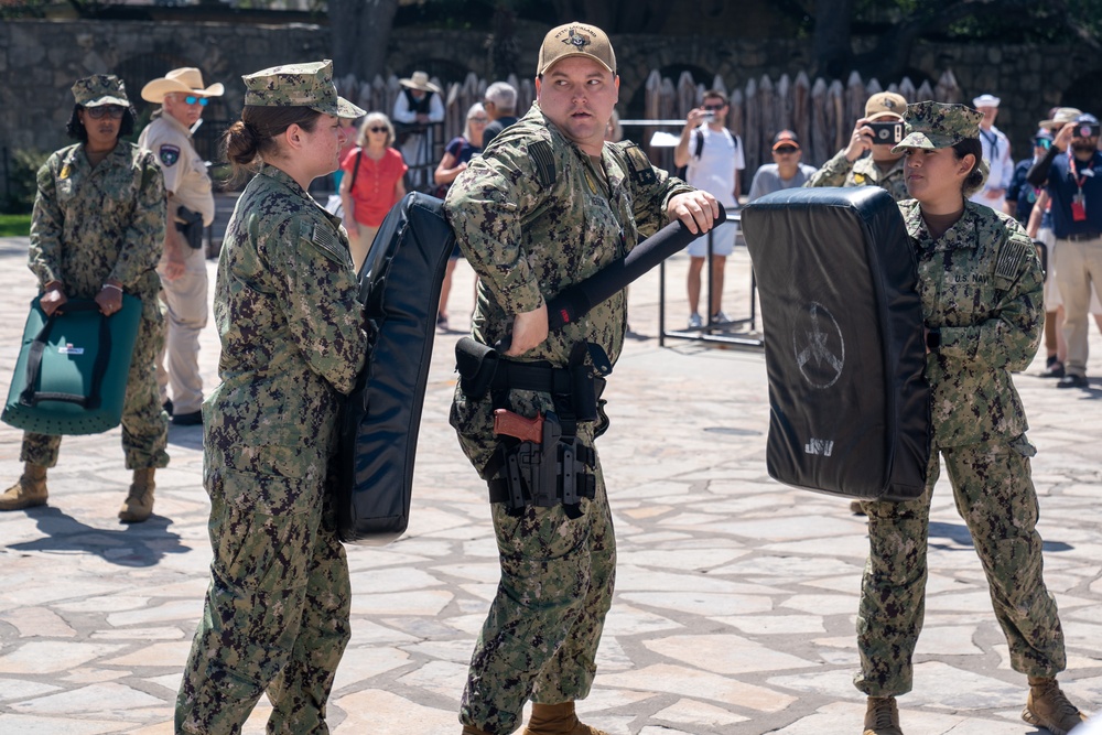 Navy Celebrates Historic Ties to Fiesta