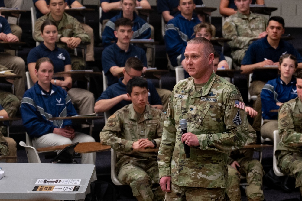 CU Boulder Det 105 USSF Patching Ceremony