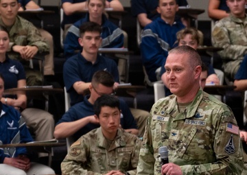 CU Boulder Det 105 USSF Patching Ceremony