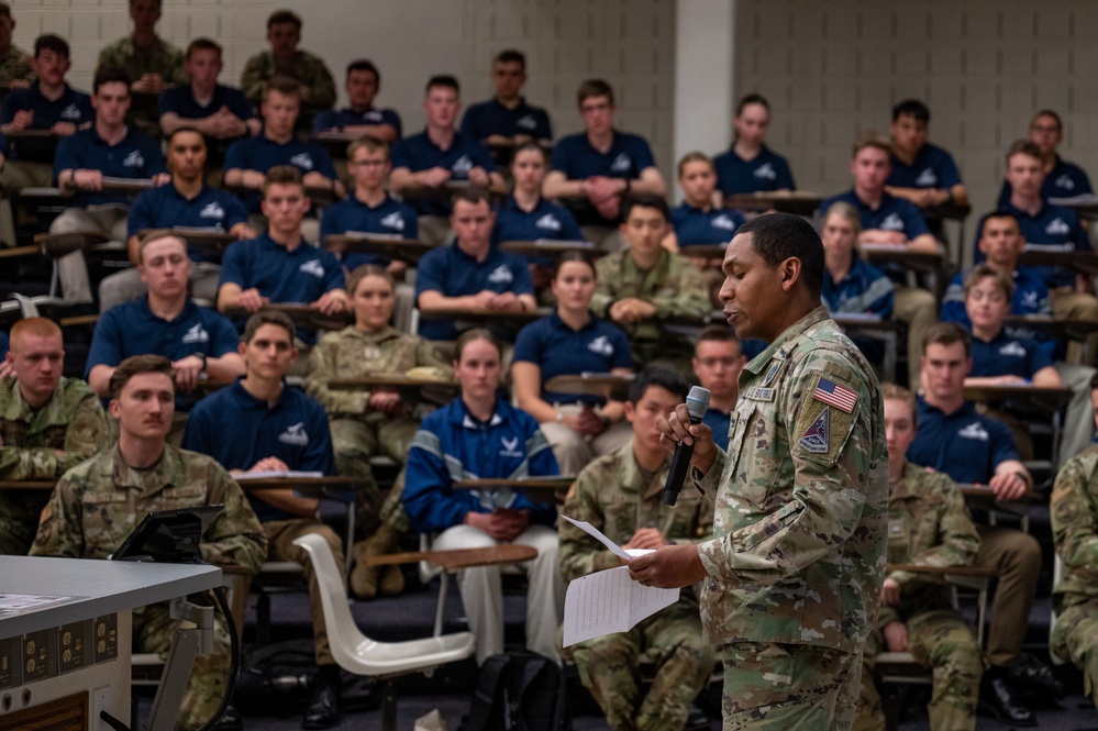 CU Boulder Det 105 USSF Patching Ceremony