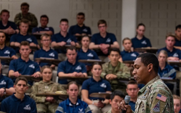 CU Boulder Det 105 USSF Patching Ceremony