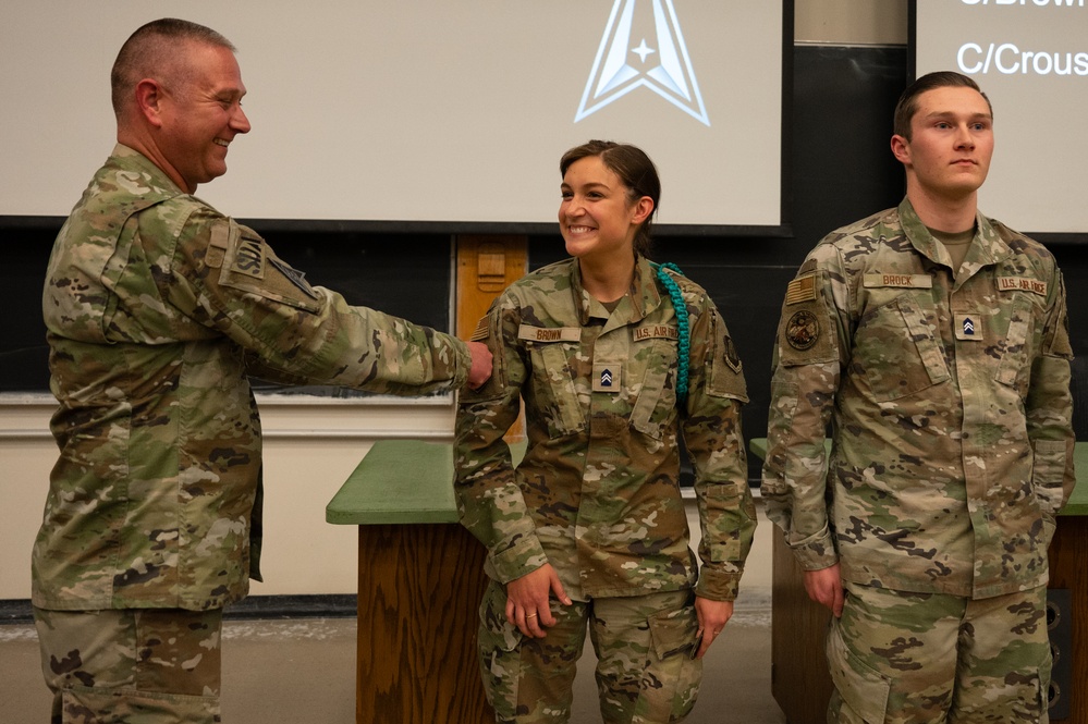 DVIDS - News - CU Boulder Det 105 USSF Patching Ceremony