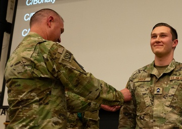 CU Boulder Det 105 USSF Patching Ceremony