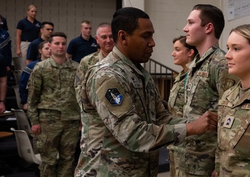 CU Boulder Det 105 USSF Patching Ceremony