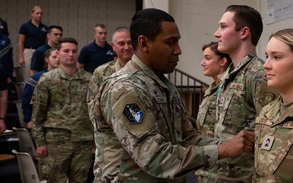 CU Boulder Det 105 USSF Patching Ceremony