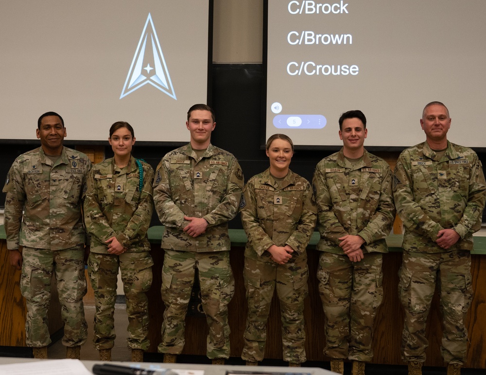 CU Boulder Det 105 USSF Patching Ceremony