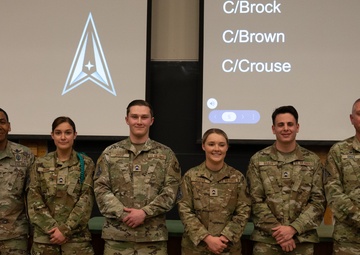 CU Boulder Det 105 USSF Patching Ceremony