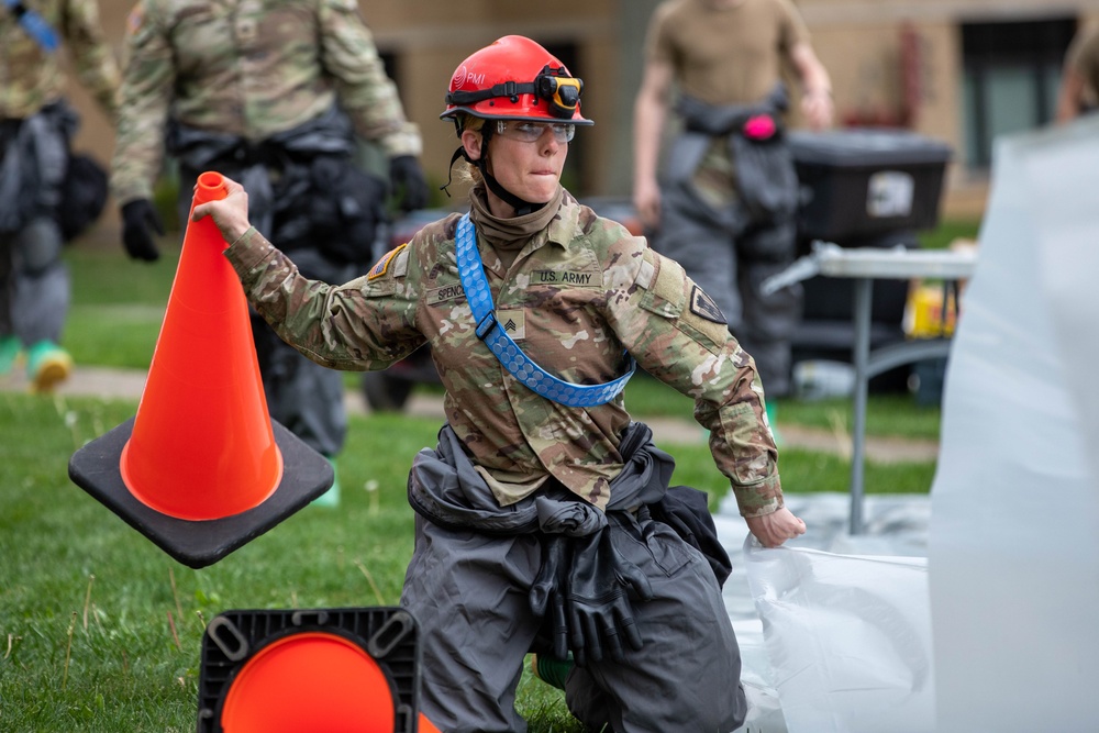 442nd Engineers train at Guardian Response 23
