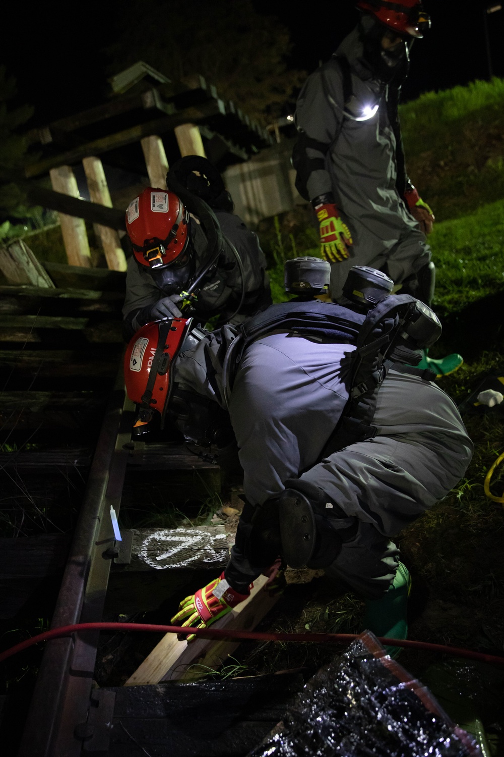 442nd Engineers train at Guardian Response 23