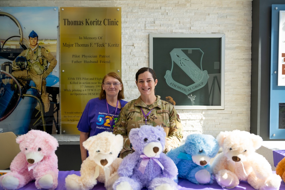 SJAFB youth receive health education during teddy bear clinic event