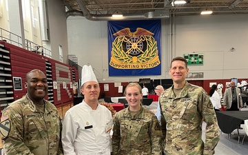 U.S. Army Reserve Legal Command’s first Soldier to Compete and Win in the 47th Joint Culinary Training Exercise