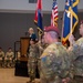 Texas Guardsmen from 56th IBCT, 1-143rd Airborne case colors to mobilize