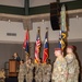 Texas Guardsmen from 56th IBCT, 1-143rd Airborne case colors to mobilize