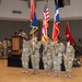 Texas Guardsmen from 56th IBCT, 1-143rd Airborne case colors to mobilize