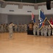 Texas Guardsmen from 56th IBCT, 1-143rd Airborne case colors to mobilize