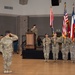 Texas Guardsmen from 56th IBCT, 1-143rd Airborne case colors to mobilize