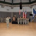 Texas Guardsmen from 56th IBCT, 1-143rd Airborne case colors to mobilize