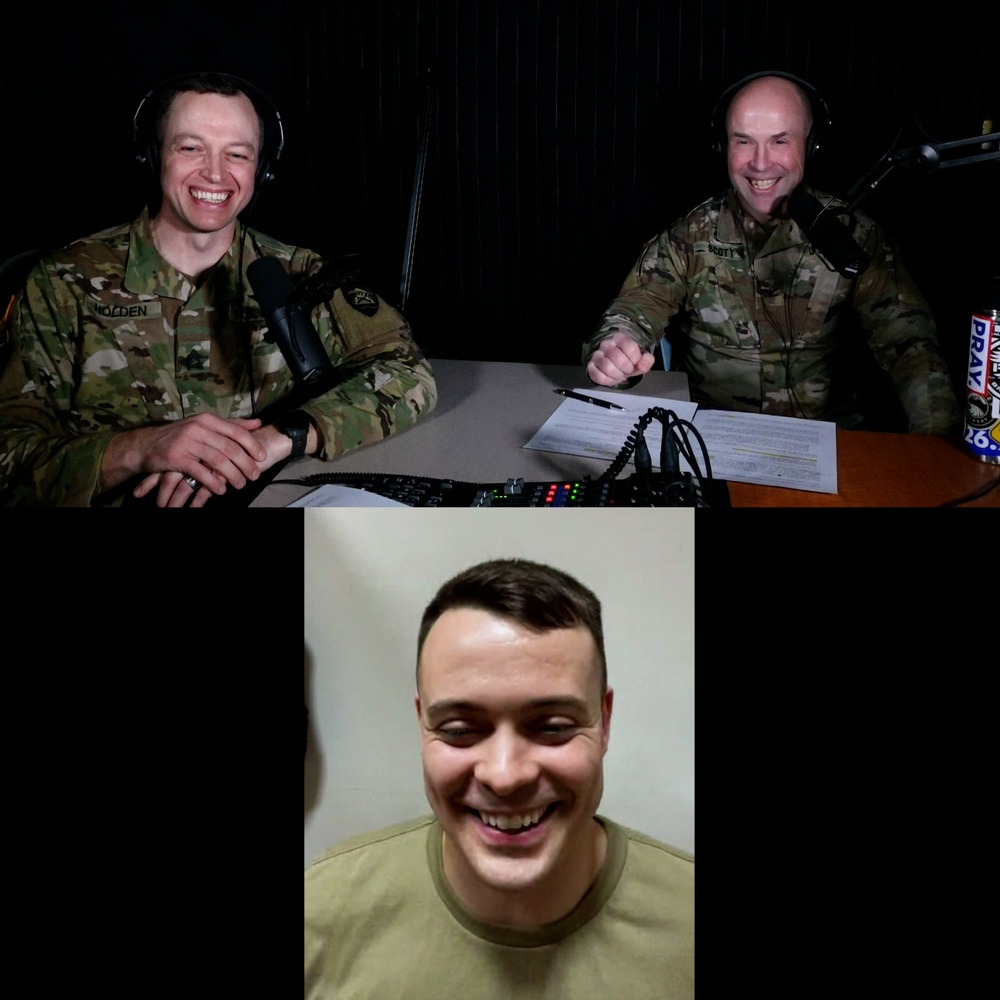 Popular military social media influencer takes part in “Hope in the Trenches” podcast