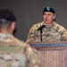 Texas Guardsmen from 56th IBCT, 1-143rd Airborne case colors to mobilize