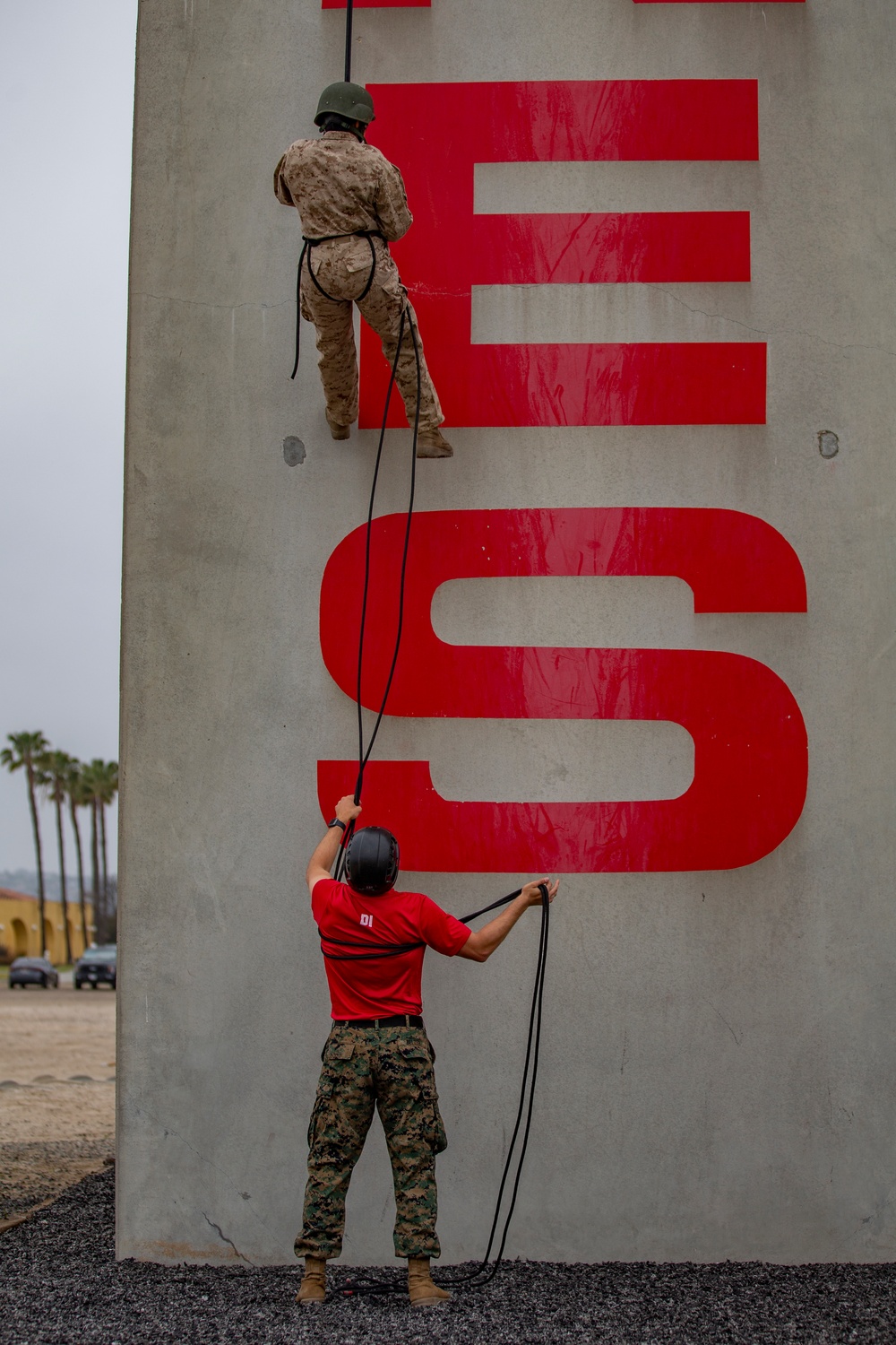 Charlie Company Rappel Tower